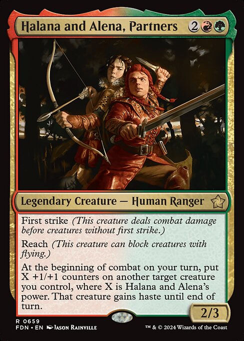 Halana and Alena, Partners (FDN) (659) (Starter)