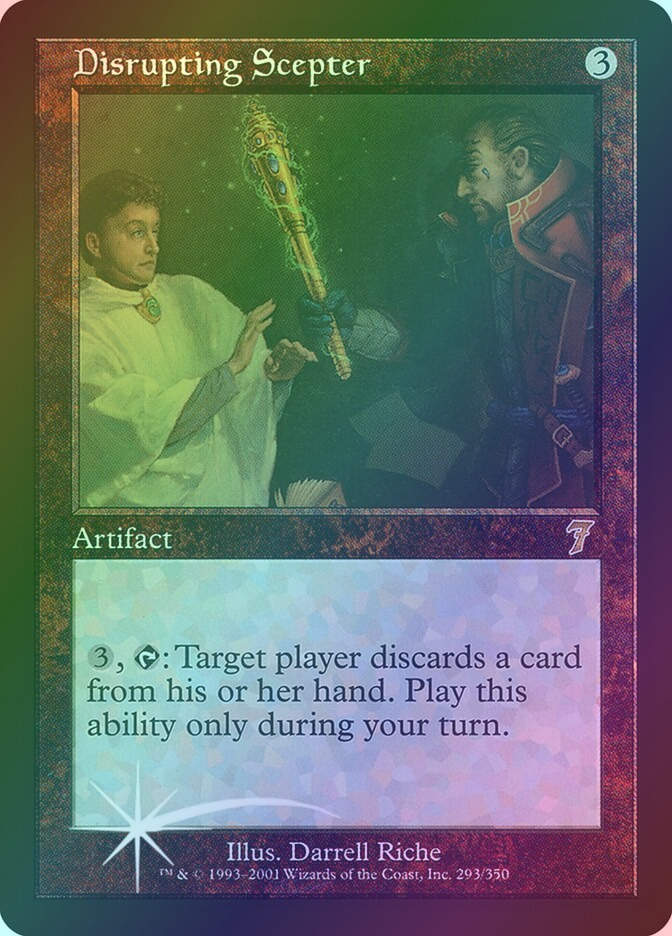 Disrupting Scepter (7ED) (293★) / Foil