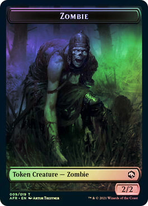 Token (Treasure Token // Zombie Token) (TAFR) /Foil — cara 2 de 2