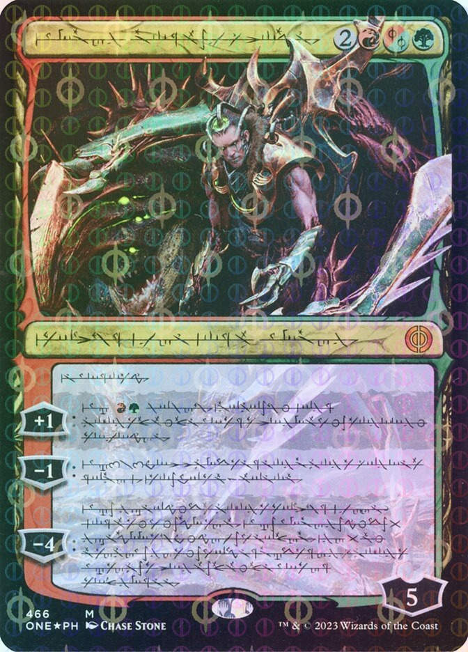 Lukka, Bound to Ruin (ONE) (466) / Showcase / Compleat Foil
