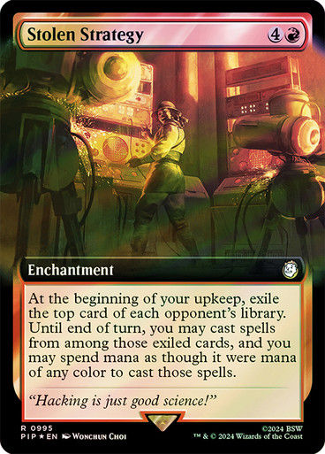 Stolen Strategy (pip) (995) / Extended Surge Foil