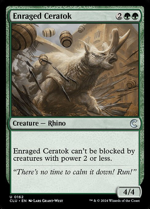 Enraged Ceratok (clu) (162)