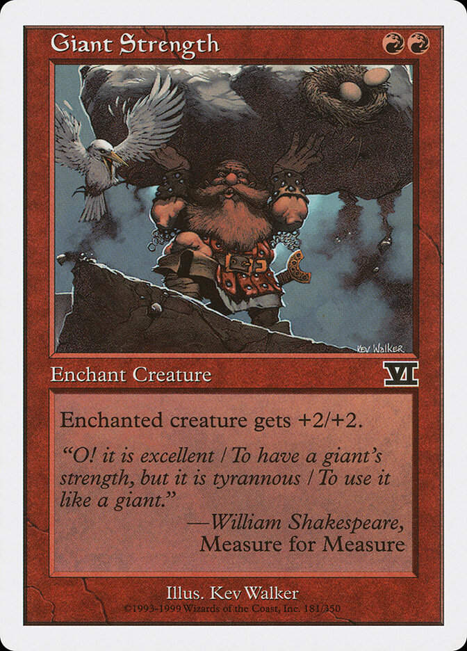 Giant Strength (6ED) (181)