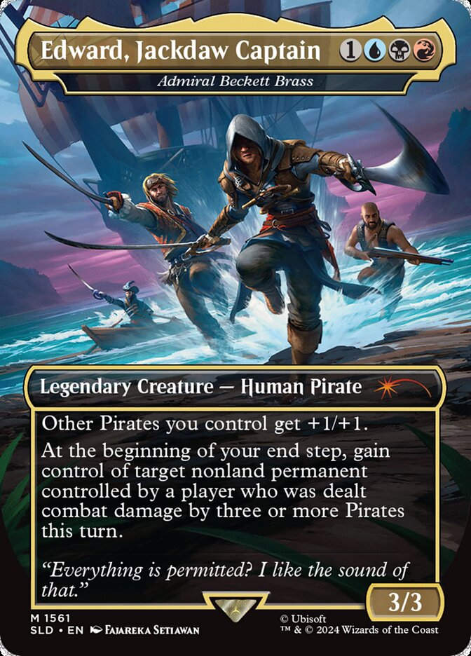Admiral Beckett Brass (SLD) (1561) / Borderless