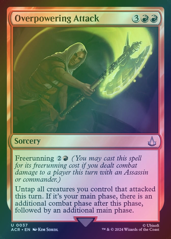 Overpowering Attack (ACR) (37) / Foil