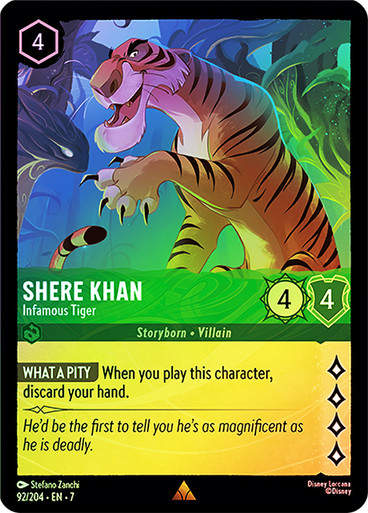 Shere Khan - Infamous Tiger (LOR_ARC) / Foil