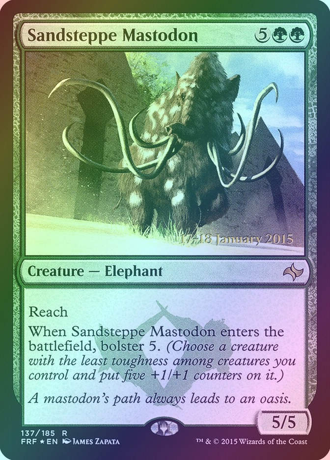 Sandsteppe Mastodon (PFRF) (137s) / Foil