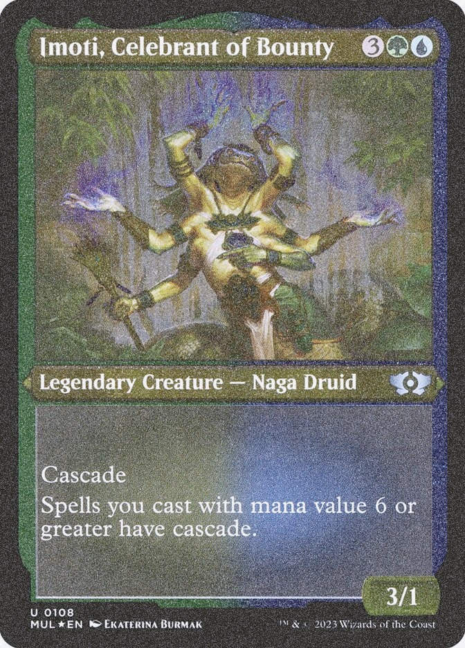 Imoti, Celebrant of Bounty (MUL) (108) / Foil Etched