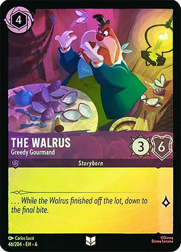 The Walrus - Greedy Gourmand (LOR_AZU) / Foil