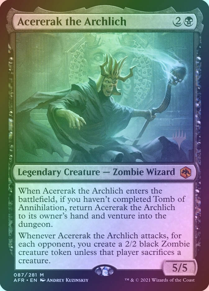 Acererak the Archlich (PAFR) (87p) / Foil