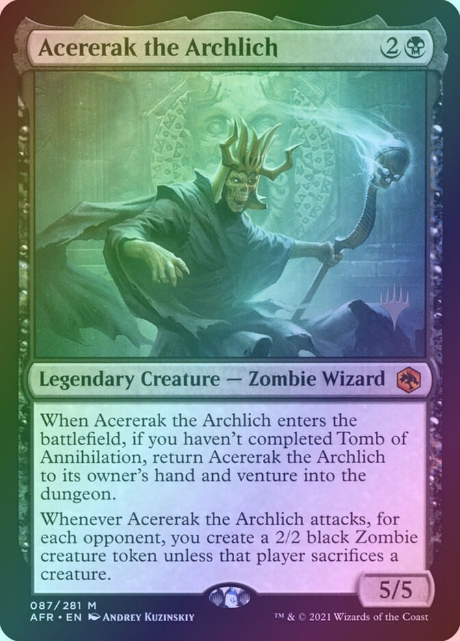 Acererak the Archlich (PAFR) (87p) / Foil