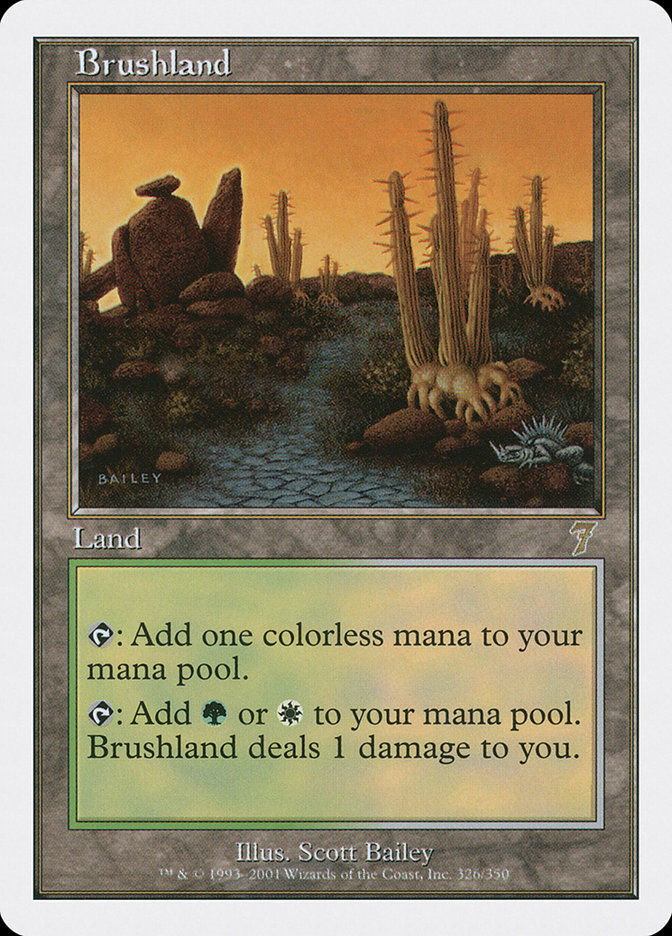 Brushland (7ED) (326)
