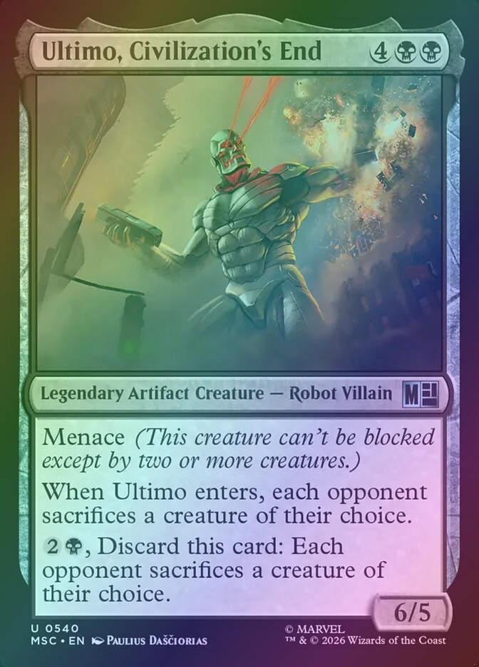 Ultimo, Civilization's End (MSC) (540) / Foil