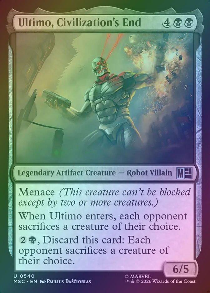 Ultimo, Civilization's End (MSC) (540) / Foil