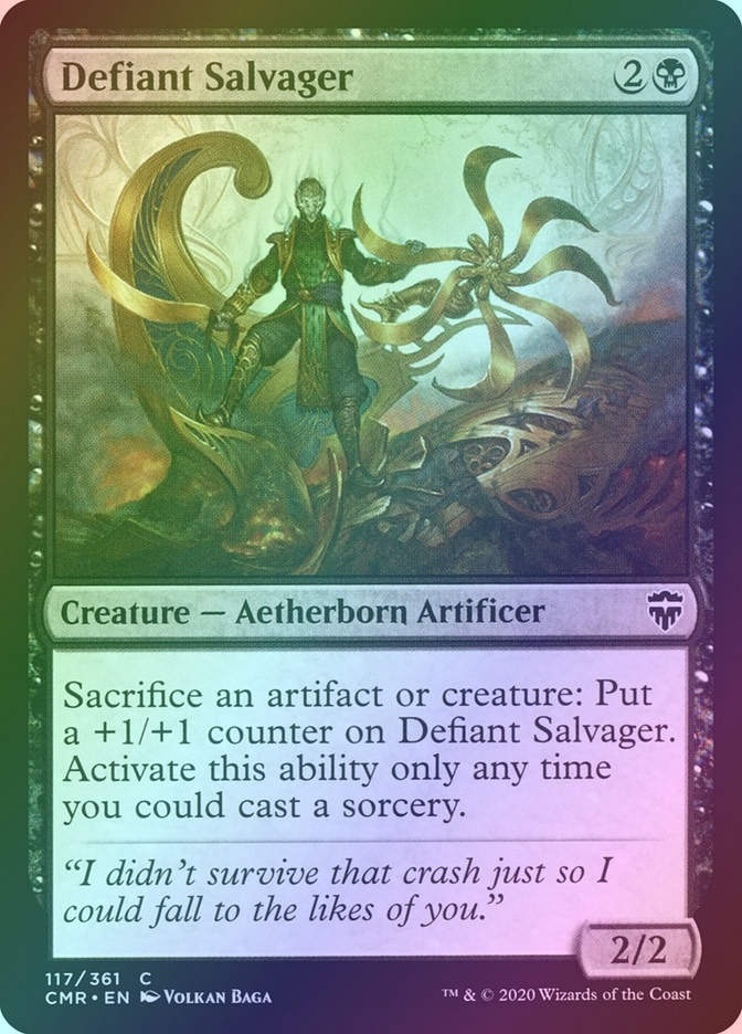 Defiant Salvager (CMR) (117) / Foil