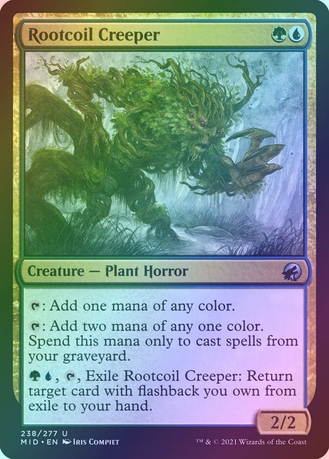 Rootcoil Creeper (MID) (238) / Foil