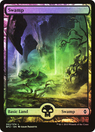 Swamp (BFZ) (262) / Foil