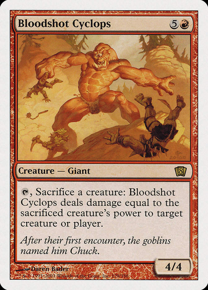 Bloodshot Cyclops (8ED) (179)