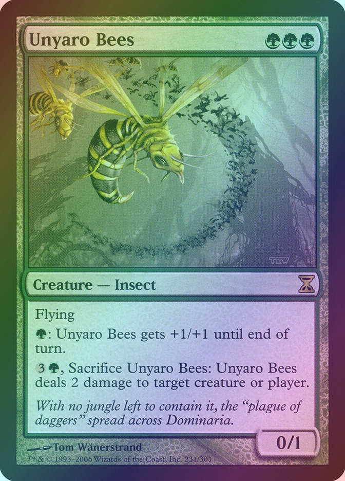 Unyaro Bees (TSP) (231) / Foil