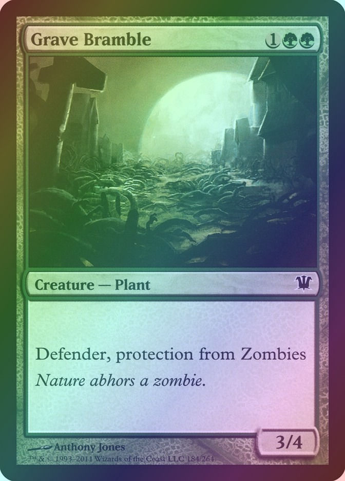 Grave Bramble (ISD) (184) / Foil