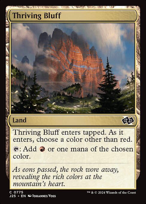 Thriving Bluff (J25) (775)