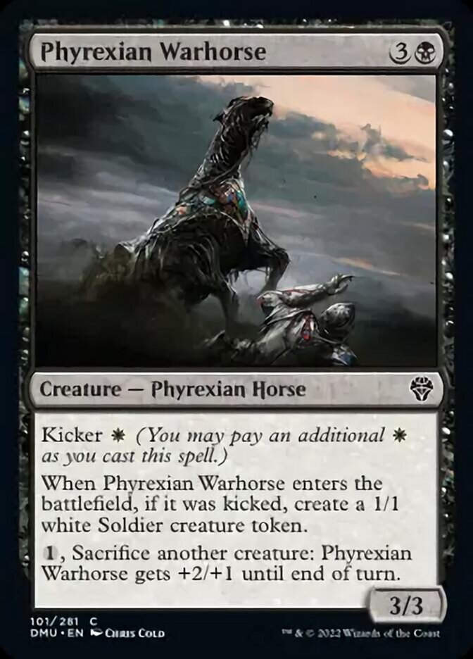 Phyrexian Warhorse (DMU)