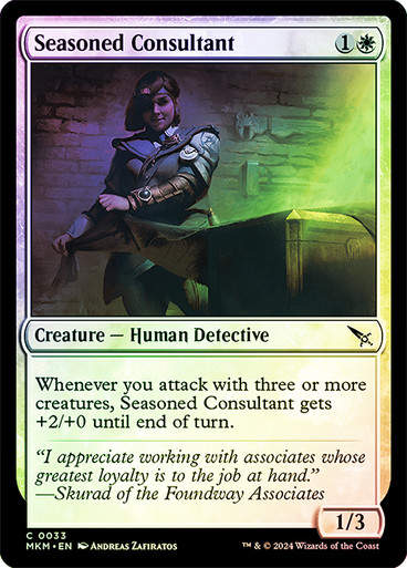 Seasoned Consultant (mkm) (33) / Foil