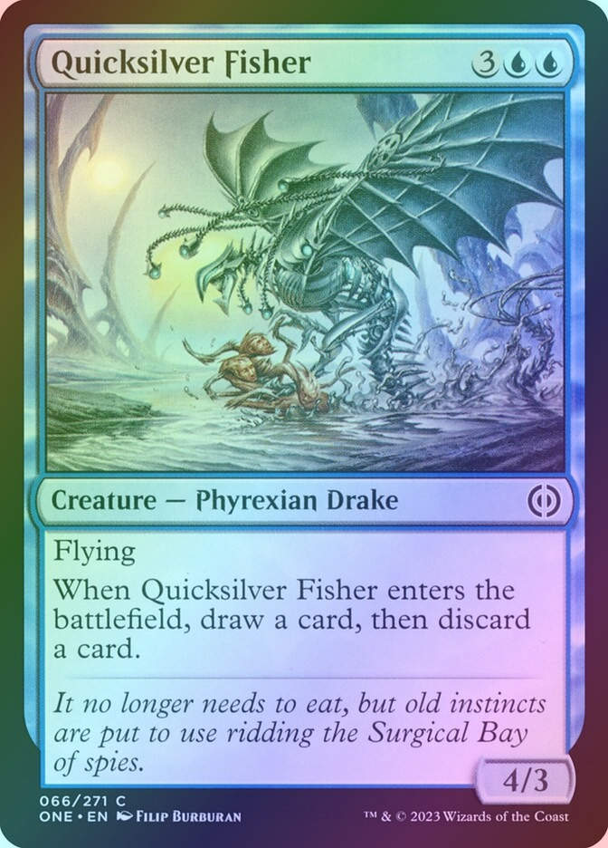 Quicksilver Fisher (ONE) (66) / Foil