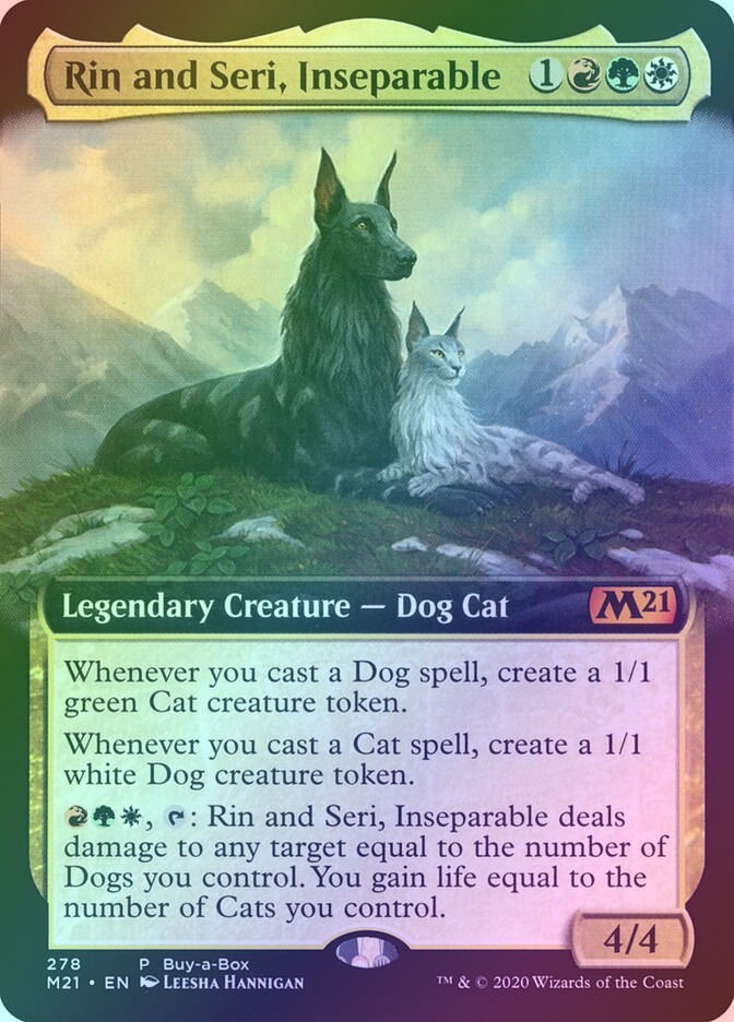 Rin and Seri, Inseparable (M21) (278) / Extended Art / Foil