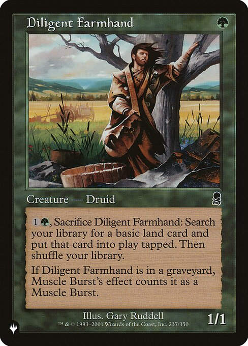 Diligent Farmhand (PLST) (ODY-237)