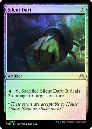 Silent Dart (rvr) (268) / Foil