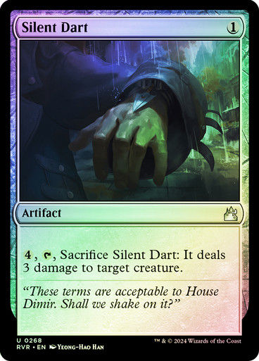 Silent Dart (rvr) (268) / Foil