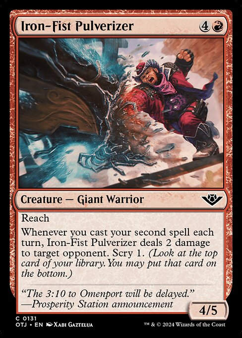 Iron-Fist Pulverizer (otj) (131)