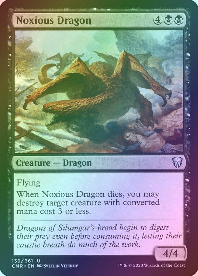 Noxious Dragon (CMR) (139) / Foil