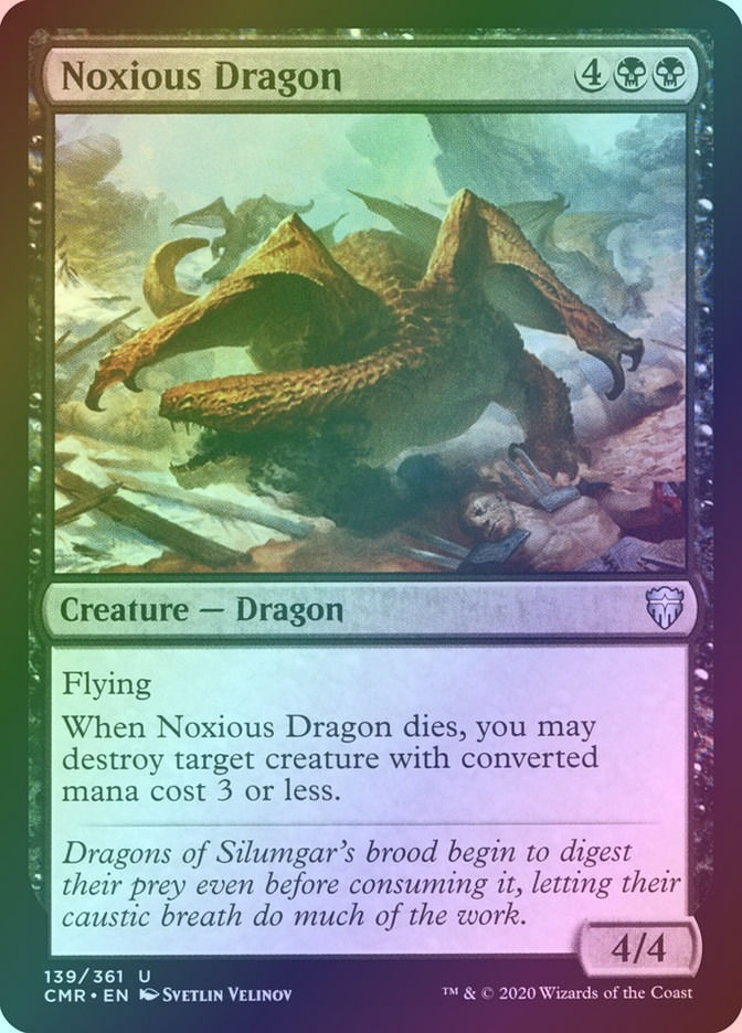 Noxious Dragon (CMR) (139) / Foil