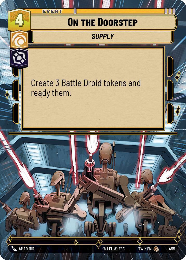 On the Doorstep (Hyperspace) (TWI) (455) / Foil