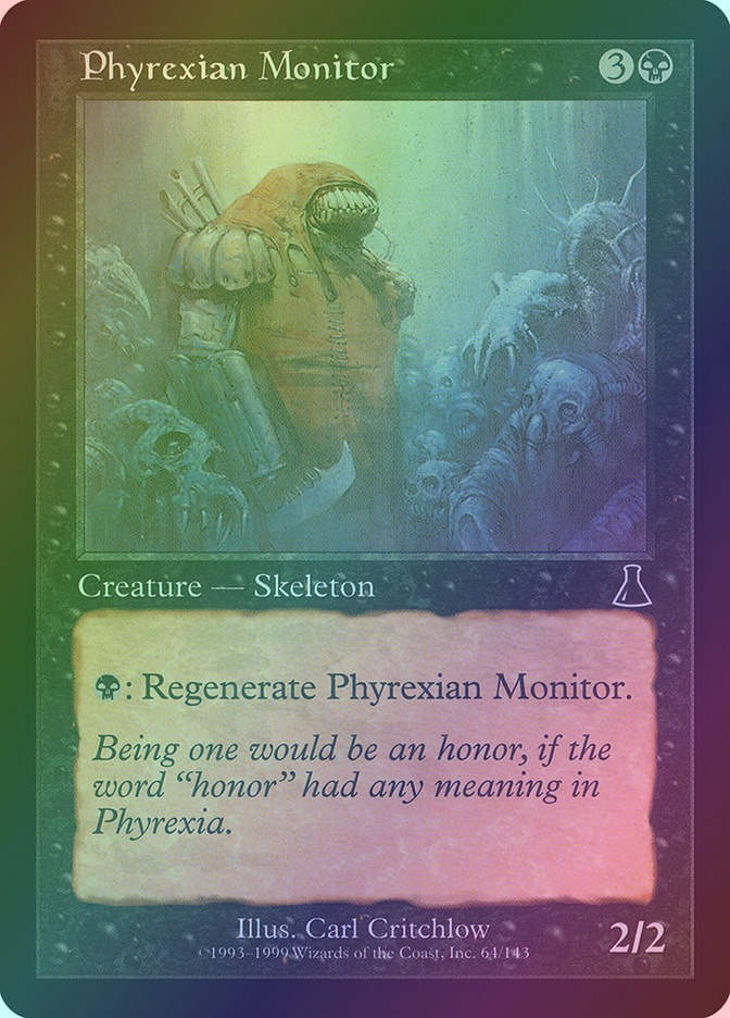 Phyrexian Monitor (UDS) (64) / Foil