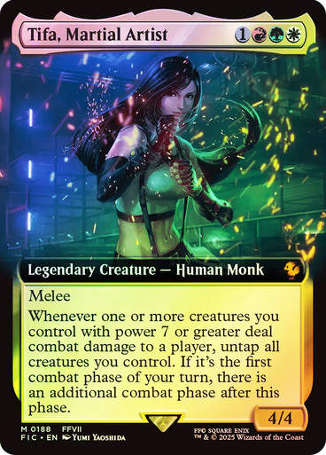 Tifa, Martial Artist (FIC) (188) / Extended Art / Foil