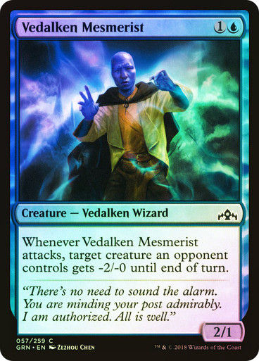 Vedalken Mesmerist (GRN) (57) / Foil