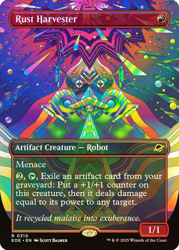 Rust Harvester (EOE) (310) / Borderless / Foil