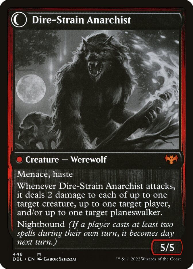 Volatile Arsonist // Dire-Strain Anarchist (DBL) (448) — cara 2 de 2