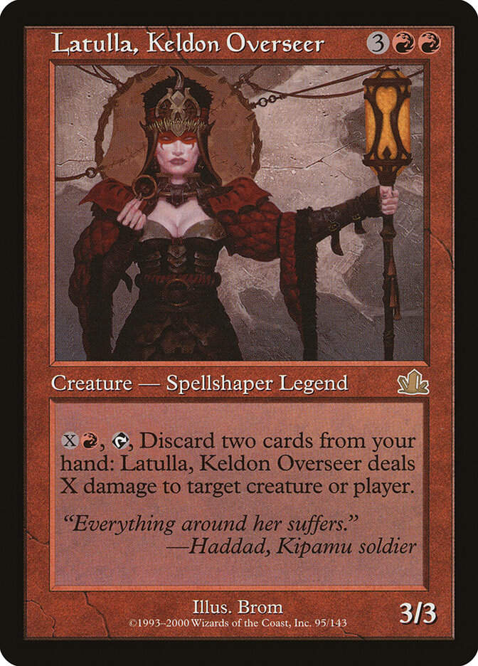 Latulla, Keldon Overseer (PCY) (95)