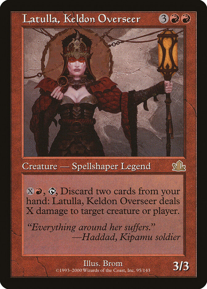 Latulla, Keldon Overseer (PCY) (95)