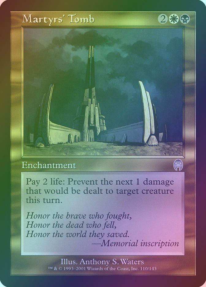 Martyrs' Tomb (APC) (110) / Foil