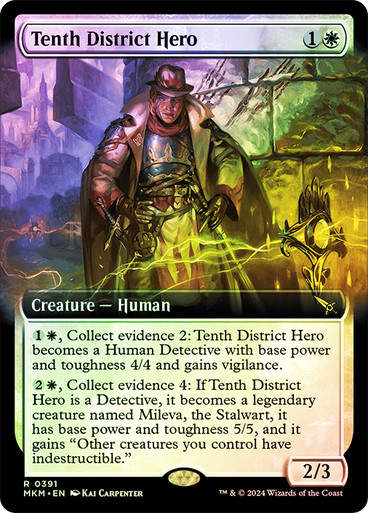 Tenth District Hero (mkm) (391) / Extended Art Foil