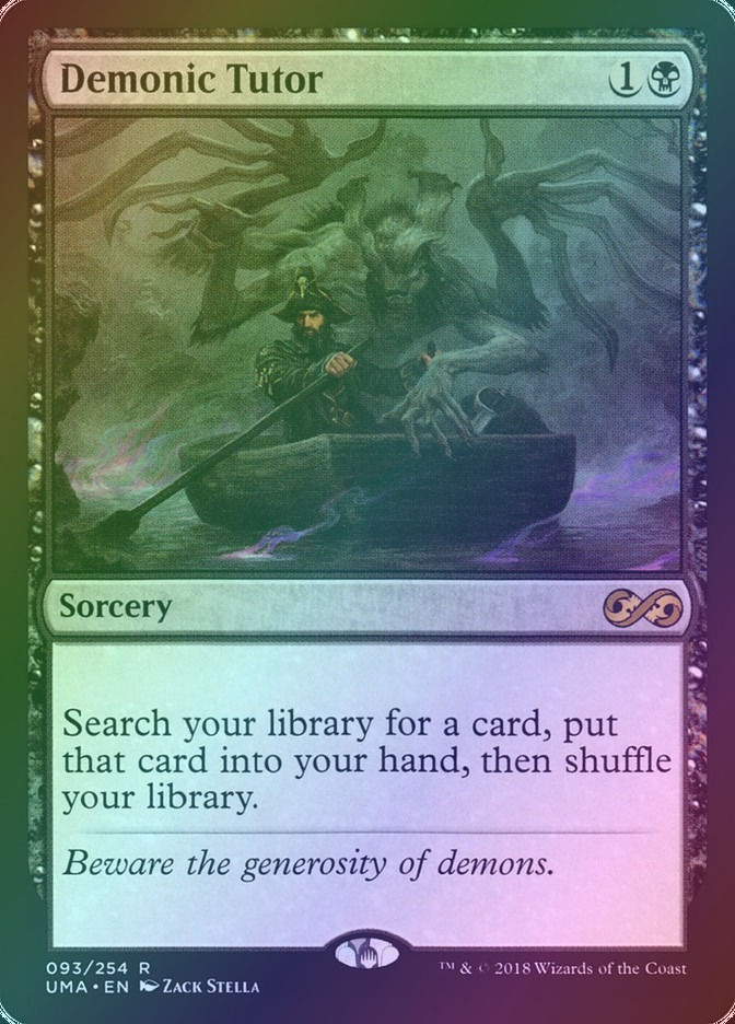 Demonic Tutor (UMA) (93) / Foil