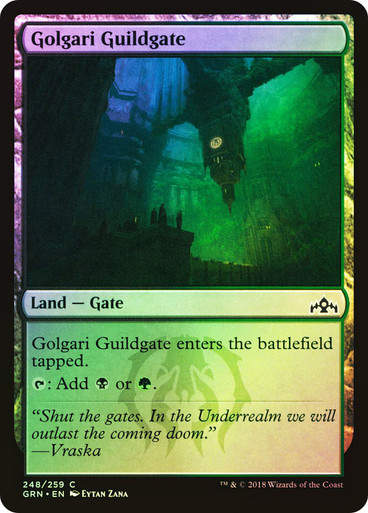 Golgari Guildgate (GRN) (248) / Foil
