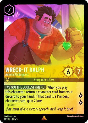 Wreck-It Ralph - Admiral Underpants (LOR_SHS) / Foil
