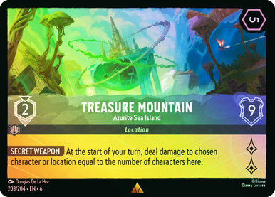 Treasure Mountain - Azurite Sea Island (LOR_AZU) / Foil
