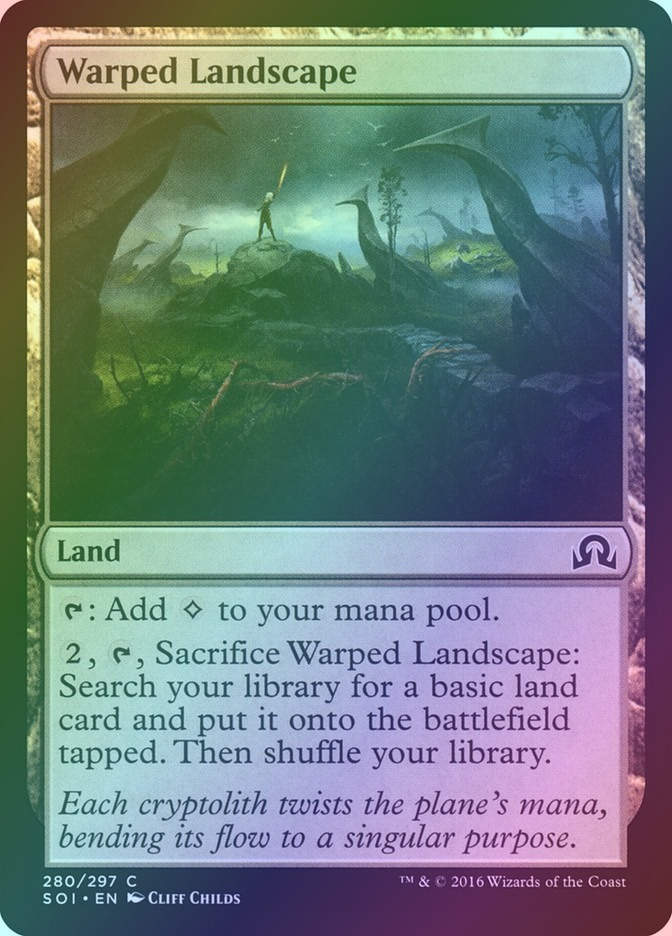 Warped Landscape (SOI) (280) / Foil